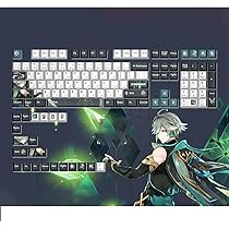 Amazon | 日本語配列 キーキャップ げんしん 原神 周辺